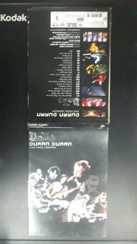 Duran Duran - Live From London - Solo Tapa, Sin Dvd