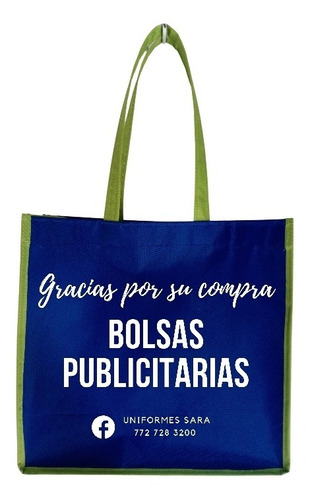 100 Bolsas De Mandado Para Publicidad Con Impresión Gratis