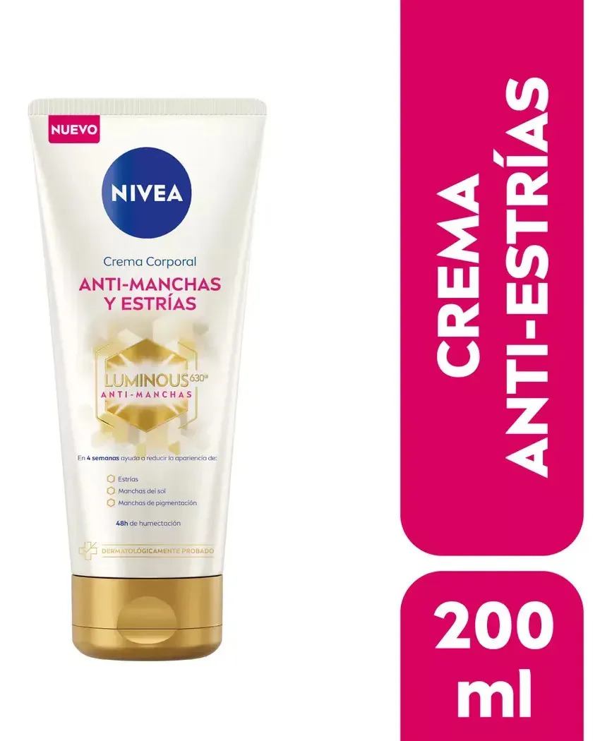Crema Corporal Anti-manchas Y Estrías Luminous 200ml Nivea