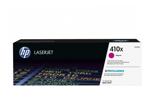 Imagen 1 de 1 de Toner Hp 410x Colores Cf411x Cf412x Cf413x M452 Dw M477 C/u
