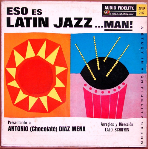 Chocolate Diaz Mena - Latin Jazz Vinilo 1963 - L. Schifrin