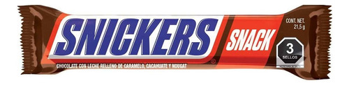 Chocolate Snickers Big Five 1 Pieza 22g