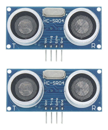 Sensor Ultrasonido Hc-sr04, Medir Distancia, 1 Set X 2 Unds.