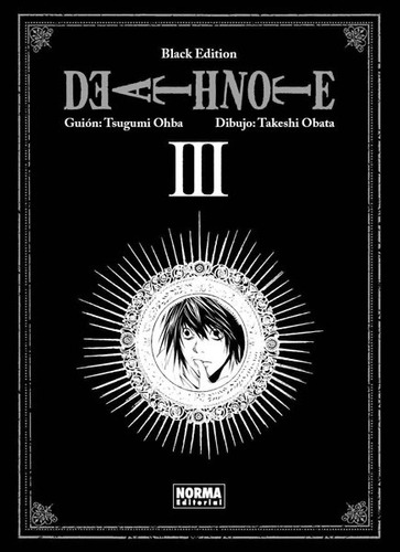 Death Note 3 Black Edition Editorial Norma