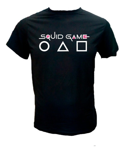 Playera Squid Game Moda Para Caballero, Juego Del Calamar 