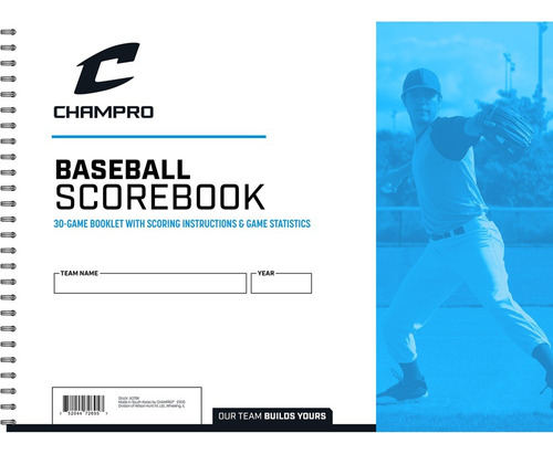 Block Para Anotacion Baseball / Softball Scorebook Champro 