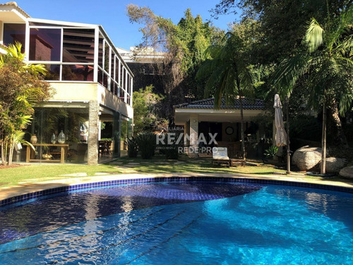 Casa Residencial À Venda Com 5 Quartos, No Condomínio Village Visconde De Itamaracá , Valinhos /sp - Ca4240