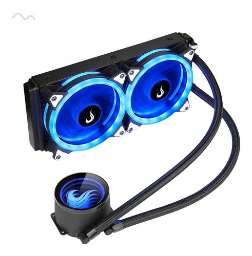 Water Cooler Gamer 240mm Rise Mode Rgb Processador Intel Amd