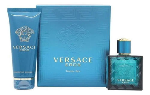 Eau De Toilette Eros De Gianni Versace, Juego De 2 Piezas, 1