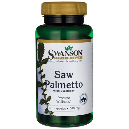 Saw Palmetto,540 Mg,100 Capsulas,swanson