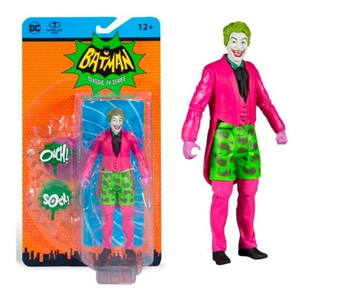 Figura Mcfarlane Joker Shorts 66 Batman Classic Tv Series