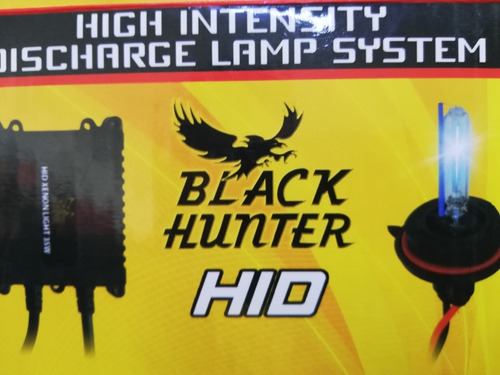 Luces Hid H3-h7 Black Hunter