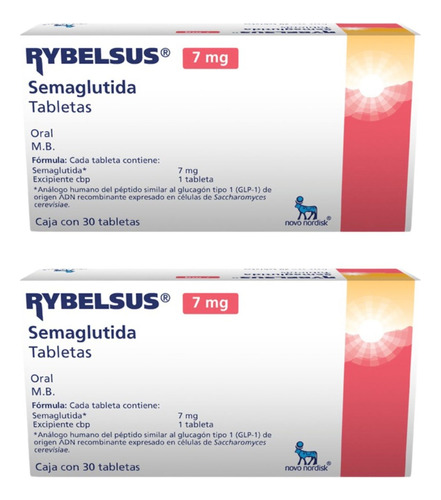 Pack De 2: Rybelsus 7mg Tab C30