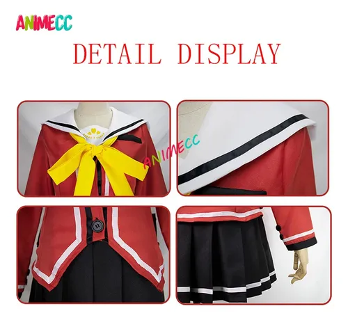 Disfraz De Tomori Nao Charlotte Disfraz De Uniforme De Fiest
