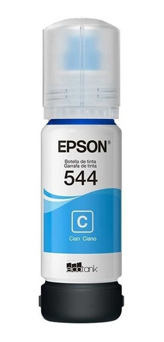 Tinta Epson Cian Ecotank T544 L1110 L3110 L3150 L3160 L5190