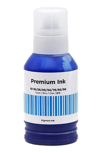 Tinta Compatible Canon Gi16 Pigmento Gx7010 Gx6010 Gx5010