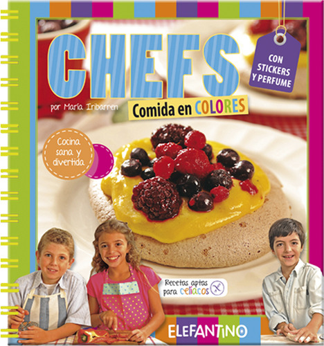 Libro De Cocina Chefs Comida En Colores