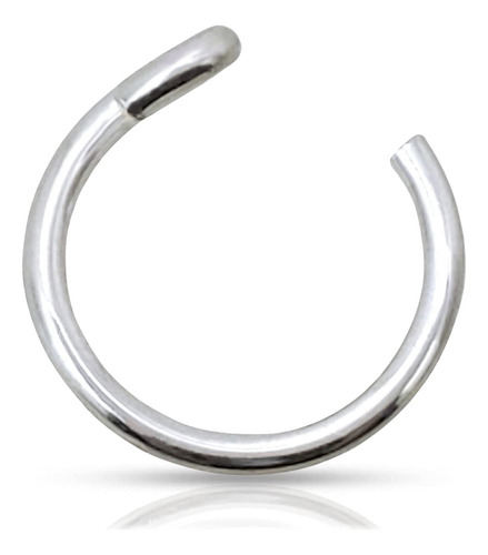 Falso Aro Nariz Clip 20g 925 Falso Aro De Piercing De N...