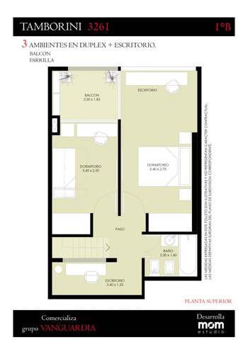 Imagen 14 de 14 de Departamento De 3 Ambientes A Estrenar Cochera