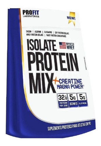 Isolate Protein Mix 1,8kg- Chocolate- Profit (whey Isolado)