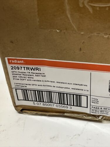 Legrand Pass Seymour 2097trwri Tamper Weather Resist Gfc Ccm