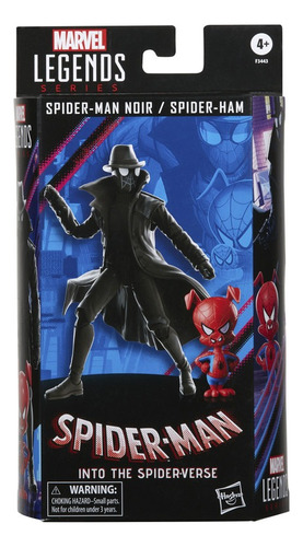 Set X2 Figuras Hasbro Marvel Spider-man Noir Y Spider-ham (Usado)