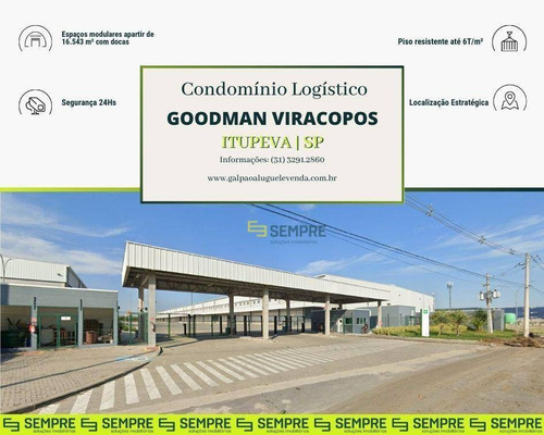 Imagem 1 de 21 de Galpão Para Alugar Em Itupeva/sp - Ga1513
