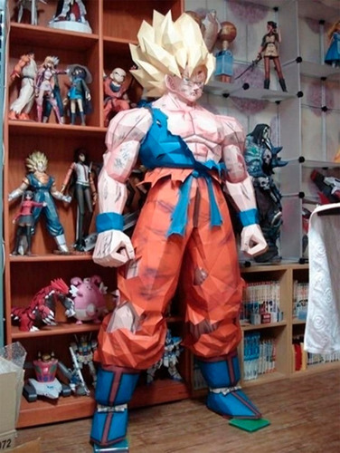 Projeto Goku Ssj2 Em Tamanho Real (dragon Ball) Desblqueado