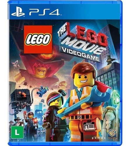 Jogo Lego The Lego Movie Ps4 Novo Mídia Física