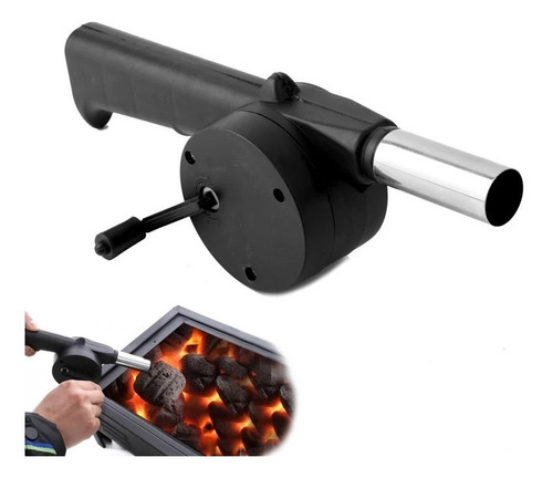 Soplador Manual Para Asado Tipo Turbina