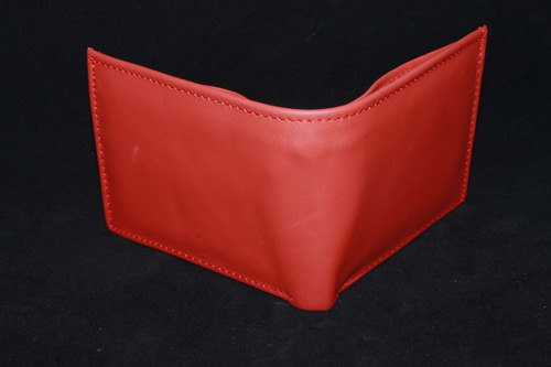 Billetera Cartera Piel Res Genuina Bifold Alta Fortuna