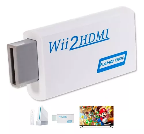 Wii2hdmi Convertidor Hdmi Para Wii