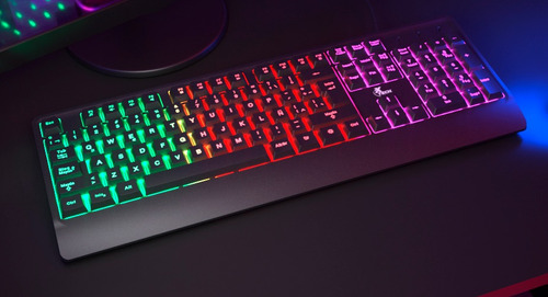 Imagen 2 de 10 de Xtech Teclado Gamer Usb Cableado Con Ñ Retroiluminado