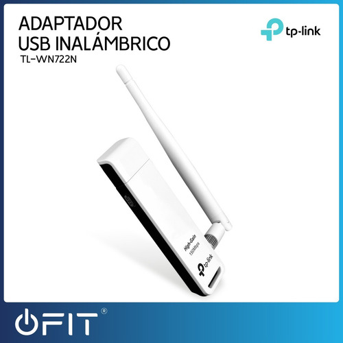 Imagen 2 de 7 de Adaptador Usb Wifi Inalámbrico Tp Link Alta Ganancia 150mb