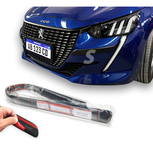 Gomas Proteccion Paragolpes Kit Peugeot 208 2021/2022