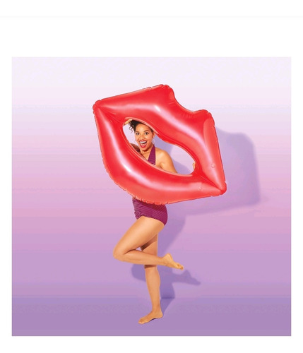 Flotador Inflable Beso Play Day Alberca Piscina Playa