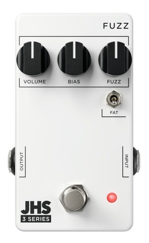 Pedal Jhs 3 Series Fuzz (novo/nf) Cor Branco