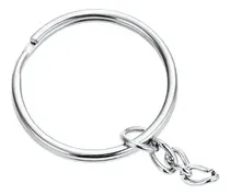 Comprar 100 Pçs Argolas Para Chaveiro Cu002F Corrente - 25mm Prata