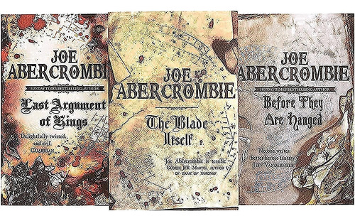 Libro The First Law Trilogy- Joe Abercrombie-inglés