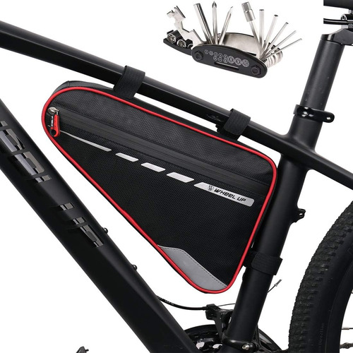 Bolsa De Marco De Bicicleta, Bolsa De Tubo De Bicicleta En B