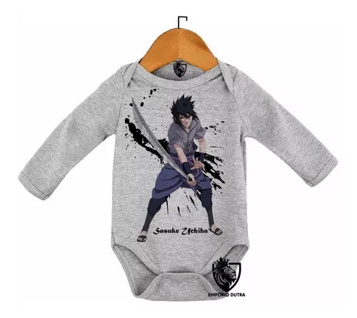 Emporio Dutra - Blusa Feminina Mangá Naruto Sasuke Uchiha pequeno