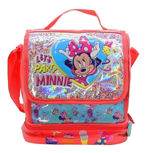 Lunchera Minnie Mouse Escolar Infantil