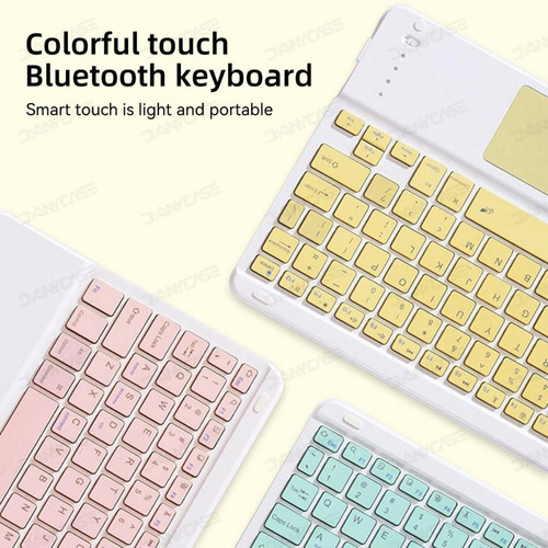 Teclado Táctil Recargable Inalámbrico Universal Danycase