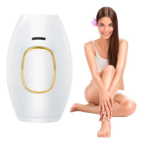 Depiladora Láser Definitiva Cuerpo 5 Niveles Ipl Removedor Blanco