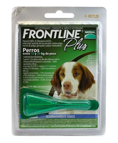 Frontline Plus Pipeta 10 A 20kg