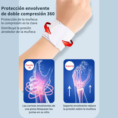 Par Polainas Munequeras Gym Elastic Crossfit Transpirables