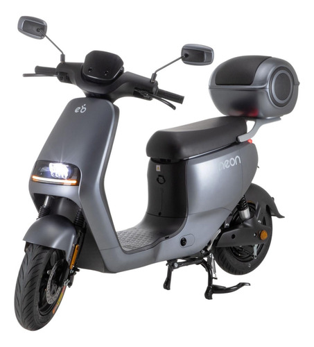 Bicicleta Eléctrica Motobici Neon EBIKE Vel Max 47 Km/h Motor 800w Frenos Disco Tambor Cuadro de Acero Color Gris