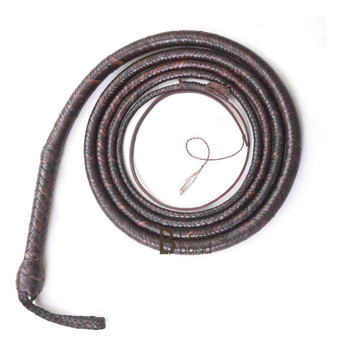 Bull Whip 08 Pie 16 Trenza Canguro Ocultar Cuero Equestrian