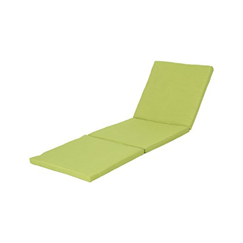 Jamaica Outdoor Water Resistant Chaise Lounge Cushion, ...