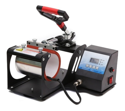 Imagen 2 de 5 de Estampadora sublimadora manual Addacor MP-170 negra 220V